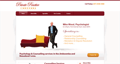 Desktop Screenshot of privatepracticejimboomba.com